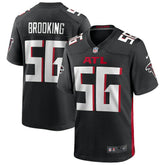 Keith Brooking Atlanta Falcons Game Retired Player Jersey - Black cheap