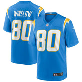 Kellen Winslow Los Angeles Chargers Game Retired Player Jersey - Powder Blue discount