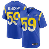 London Fletcher Los Angeles Rams Game Retired Player Jersey - Royal outlet