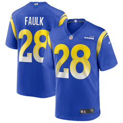Marshall Faulk Los Angeles Rams Game Retired Player Jersey - Royal cheap