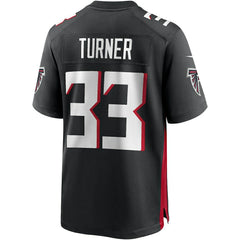 Michael Turner Atlanta Falcons Game Retired Player Jersey - Black online