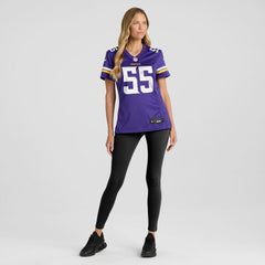 Jack Del Rio Minnesota Vikings Women's Game Retired Player Jersey - Purple on sale