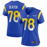 Jackie Slater Los Angeles Rams Women's Game Retired Player Jersey - Royal for sale
