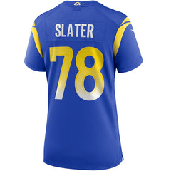 Jackie Slater Los Angeles Rams Women's Game Retired Player Jersey - Royal for sale
