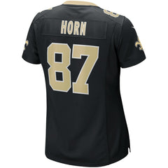 Joe Horn New Orleans Saints Women's Game Retired Player Jersey - Black for sale
