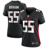 John Abraham Atlanta Falcons Women's Game Retired Player Jersey - Black on sale