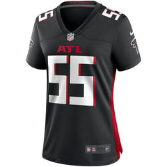 John Abraham Atlanta Falcons Women's Game Retired Player Jersey - Black on sale