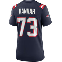 John Hannah New England Patriots Women's Game Retired Player Jersey - Navy cheap