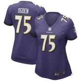 Jonathan Ogden Baltimore Ravens Women's Game Retired Player Jersey - Purple sale