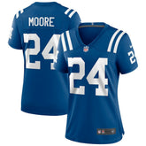 Lenny Moore Indianapolis Colts Women's Game Retired Player Jersey - Royal cheap