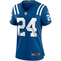 Lenny Moore Indianapolis Colts Women's Game Retired Player Jersey - Royal cheap