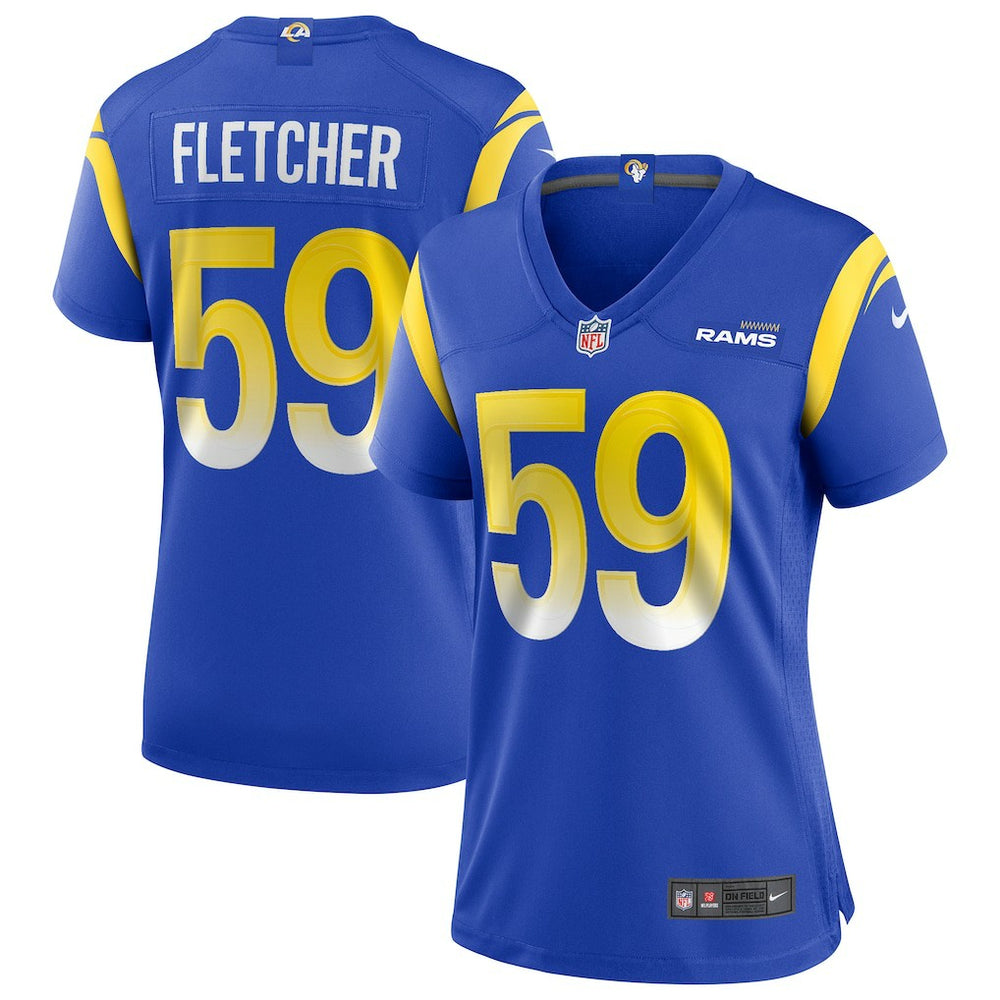 London Fletcher Los Angeles Rams Women's Game Retired Player Jersey - Royal online