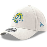 Los Angeles Rams New Era LA Logo Iced II 39THIRTY Flex Hat - White outlet