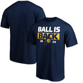 Indiana Pacers Ball Is Back T-Shirt - Navy outlet