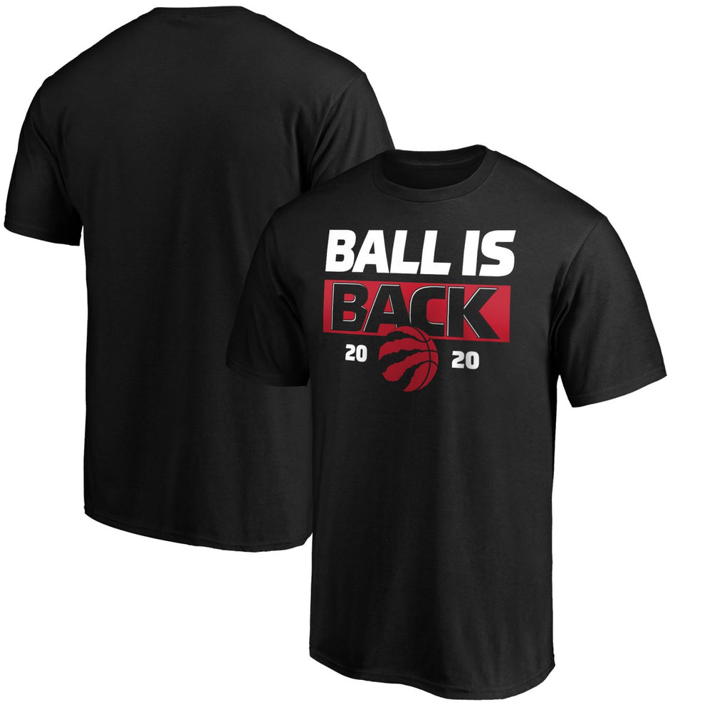 Toronto Raptors Ball Is Back T-Shirt - Black for sale