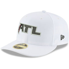 Atlanta Falcons New Era Omaha Low Profile 59FIFTY Fitted Hat - White for sale