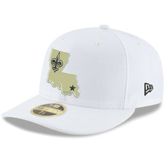 New Orleans Saints New Era Omaha Low Profile 59FIFTY Fitted Hat - White online