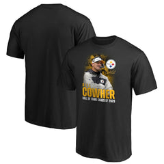 Bill Cowher Pittsburgh Steelers 2020 Pro Football Hall of Fame Inductee Coach Graphic T-Shirt - Black sale
