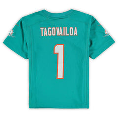 Tua Tagovailoa Miami Dolphins Preschool Game Jersey - Aqua sale