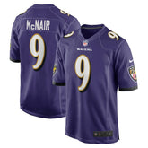 Steve McNair Baltimore Ravens Game Retired Player Jersey - Purple discount