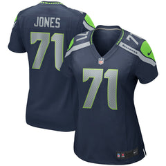 Walter Jones Seattle Seahawks Women's Game Retired Player Jersey - College Navy discount