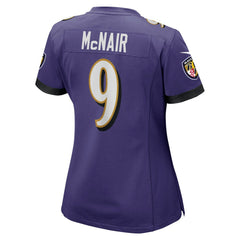 Steve McNair Baltimore Ravens Women's Game Retired Player Jersey - Purple discount