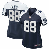 CeeDee Lamb Dallas Cowboys Women's Alternate Game Team Jersey - Navy cheap