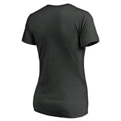 Vegas Golden Knights Women's Drop the Puck V-Neck T-Shirt - Black T-shirts