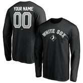 Chicago White Sox Personalized Winning Streak Name & Number Long Sleeve T-Shirt Black
