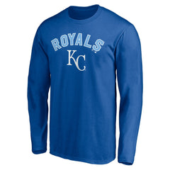 Kansas City Royals Personalized Winning Streak Name & Number Long Sleeve T-Shirt Royal