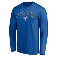 Toronto Blue Jays Personalized Winning Streak Name & Number Long Sleeve T-Shirt Royal