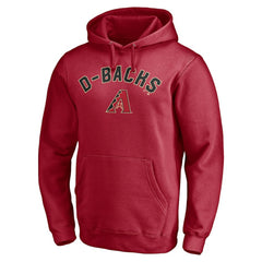 Arizona Diamondbacks Personalized Winning Streak Name & Number Pullover Hoodie Red