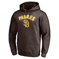 San Diego Padres Personalized Winning Streak Name & Number Pullover Hoodie Brown