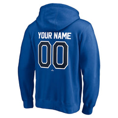 Toronto Blue Jays Personalized Winning Streak Name & Number Pullover Hoodie Royal