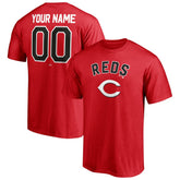 Cincinnati Reds Personalized Team Winning Streak Name & Number T-Shirt Red