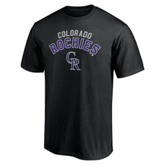 Colorado Rockies Personalized Team Winning Streak Name & Number T-Shirt Black