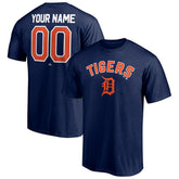 Detroit Tigers Personalized Team Winning Streak Name & Number T-Shirt Navy