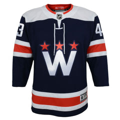 Tom Wilson Washington Capitals Youth 2020/21 Alternate Premier Player Jersey - Navy Jerseys