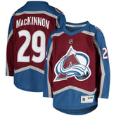 Nathan MacKinnon Colorado Avalanche Youth Home Replica Player Jersey - Burgundy Jerseys