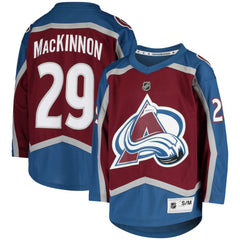 Nathan MacKinnon Colorado Avalanche Youth Home Replica Player Jersey - Burgundy Jerseys