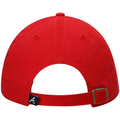 Atlanta Braves Clean Up Adjustable Hat Red
