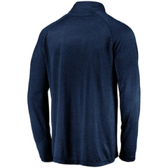Seattle Kraken Fanatics Primary Logo Quarter-Zip Pullover Fleece Jacket - Navy Pullover