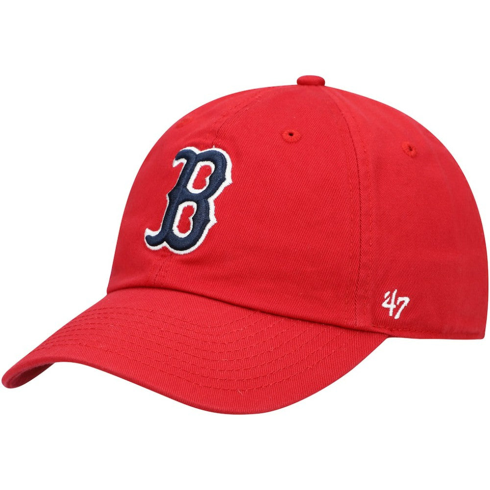 Boston Red Sox Clean Up Adjustable Hat Red