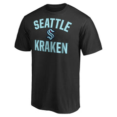 Seattle Kraken Fanatics Victory Arch T-Shirt - Black T-shirts