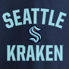 Seattle Kraken Fanatics Victory Arch T-Shirt - Navy T-shirts