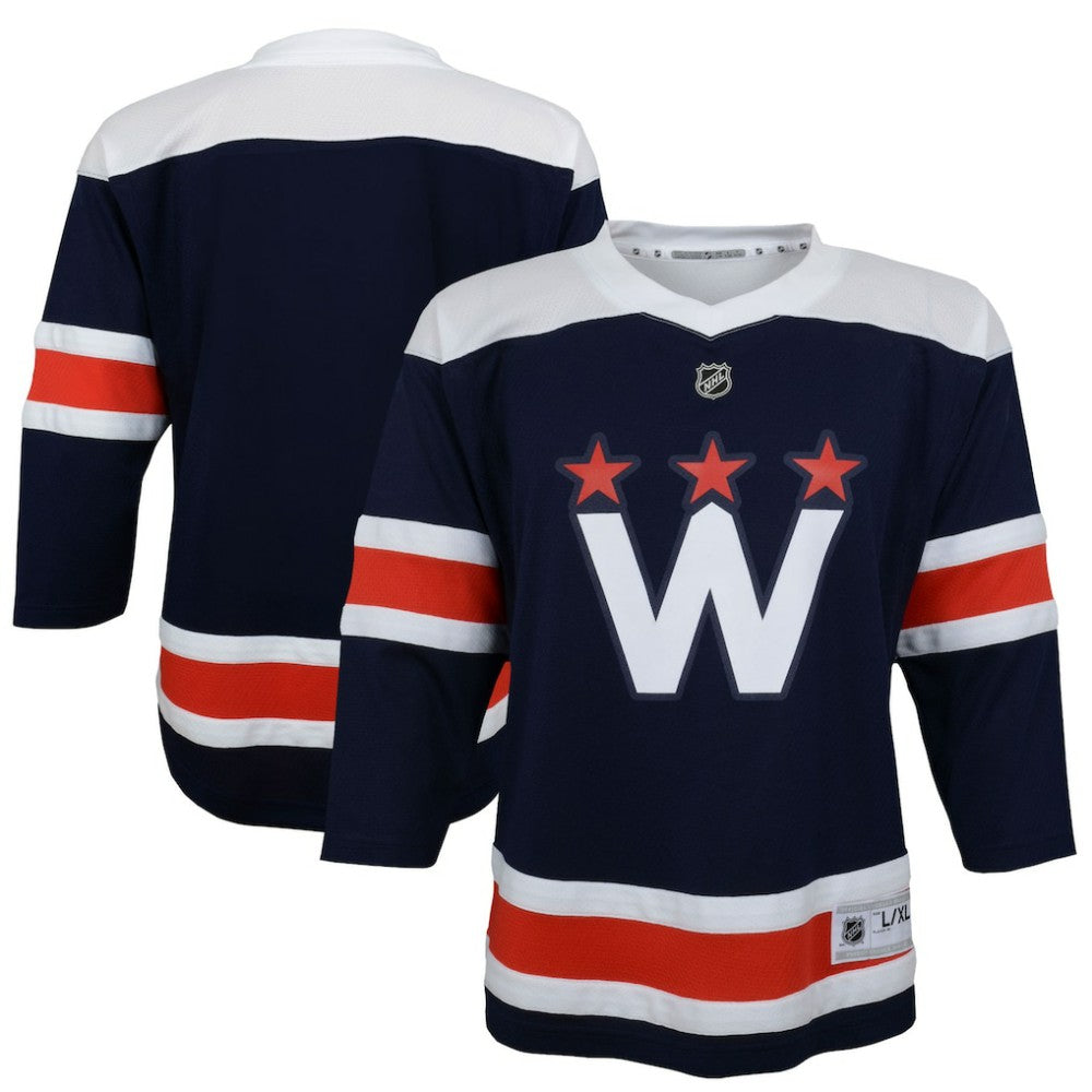 Washington Capitals Preschool 2020/21 Alternate Replica Jersey - Navy Jerseys