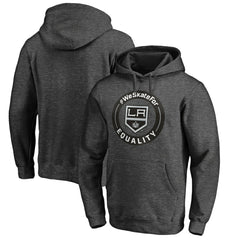 Los Angeles Kings #WeSkateFor Pullover Hoodie - Heather Gray Hoodies