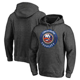 New York Islanders #WeSkateFor Pullover Hoodie - Heather Gray Hoodies