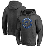 St. Louis Blues #WeSkateFor Pullover Hoodie - Heather Gray Hoodies