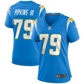 Trey Pipkins III Los Angeles Chargers Women's Game Jersey - Powder Blue outlet